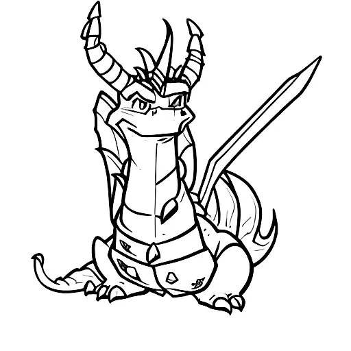 Spyro tattoo design idea