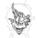 Spyro tattoo design idea