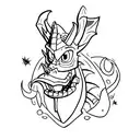 Spyro tattoo design idea
