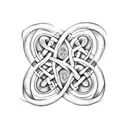 Celtic Knot tattoo design idea