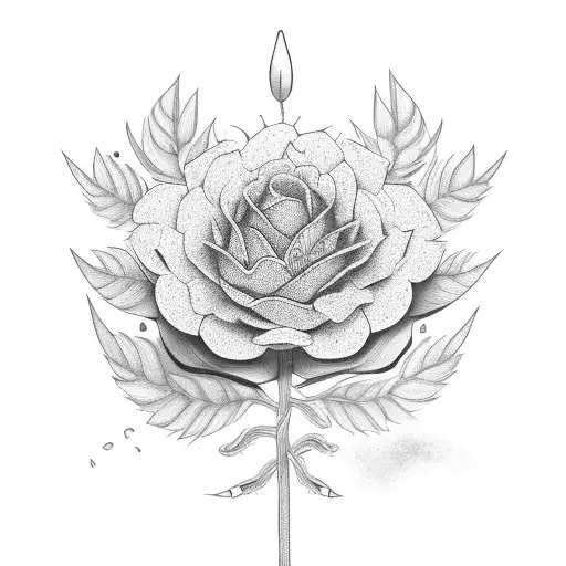 A Spanish language book with a blooming plant growing out of it tattoo design idea