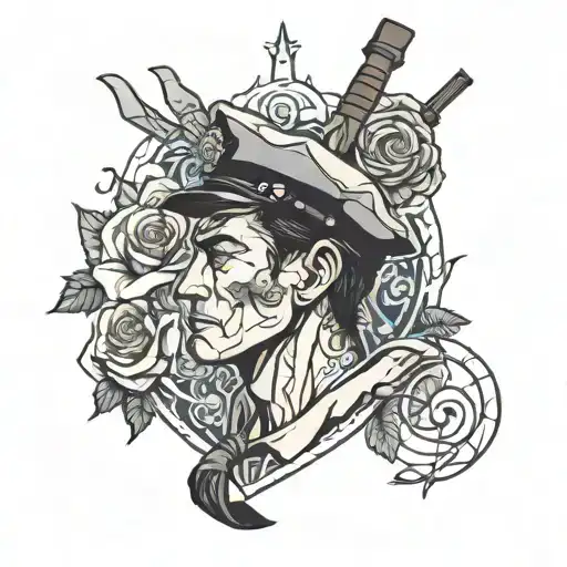 Fuck the police tattoo design idea