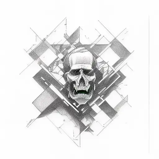 Tattoo inspired by Linkin Park's "Breaking The Habit" tattoo design idea