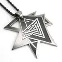 valknut pendant 3 triangles tattoo design idea