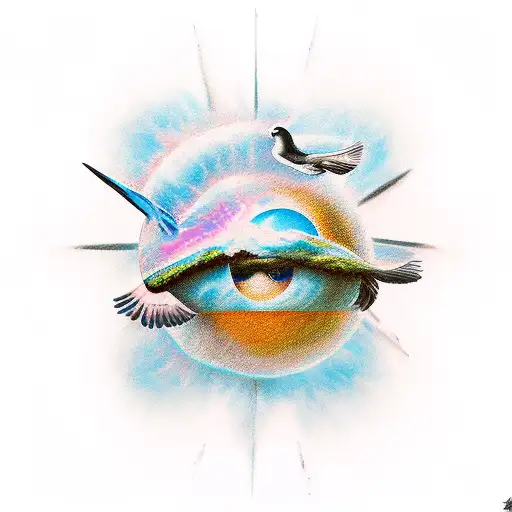 Icarus tattoo design idea