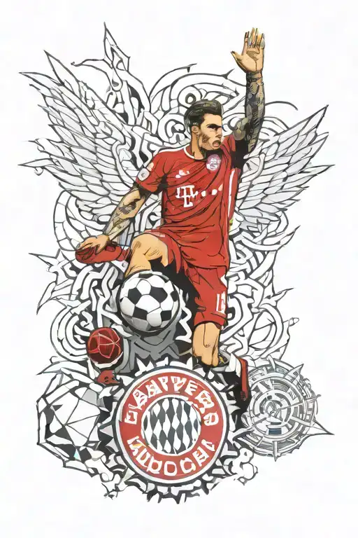 FC Bayern Munich tattoo design idea