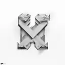 the words, Purpose Driven negative space lettering, 3D look tattoo design idea