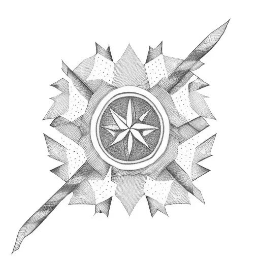 Puerto Rico flag tattoo design idea