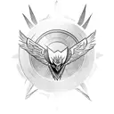 Thunderbird  tattoo design idea