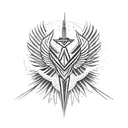 Thunderbird  tattoo design idea