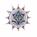 sri yantra tattoo design idea