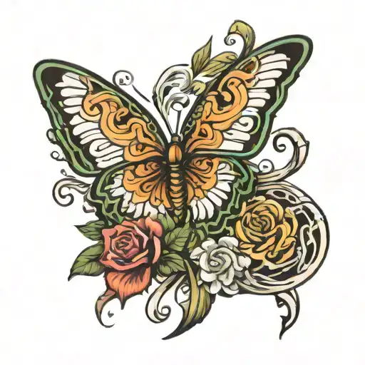 undefeated  tattoo design idea