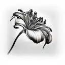 Lily tattoo design idea