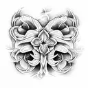 Lily tattoo design idea