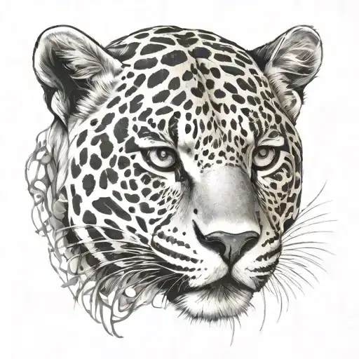 jaguar tattoo design idea