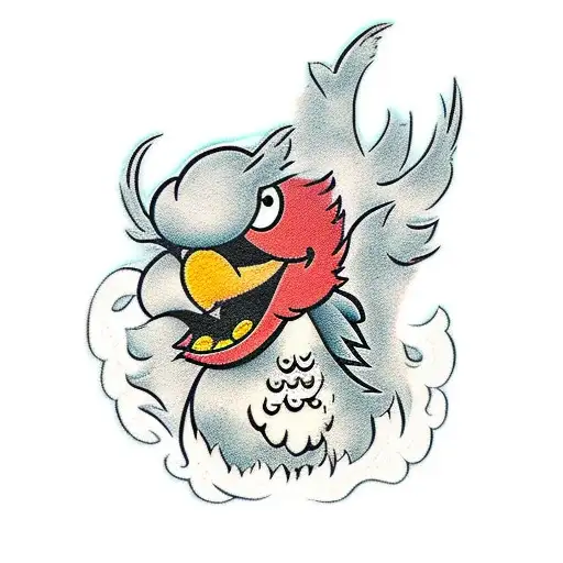 Elmo tattoo design idea