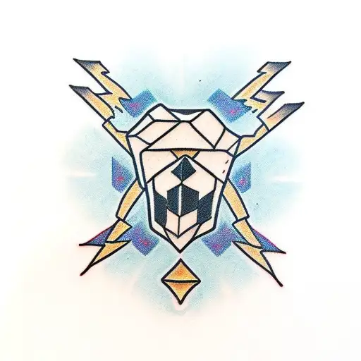 minecraft tattoo design idea