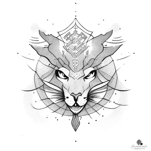 Me vs me tattoo design idea