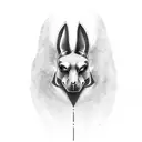 Anubis tattoo design idea