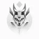 Anubis tattoo design idea