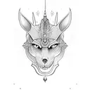 Anubis tattoo design idea
