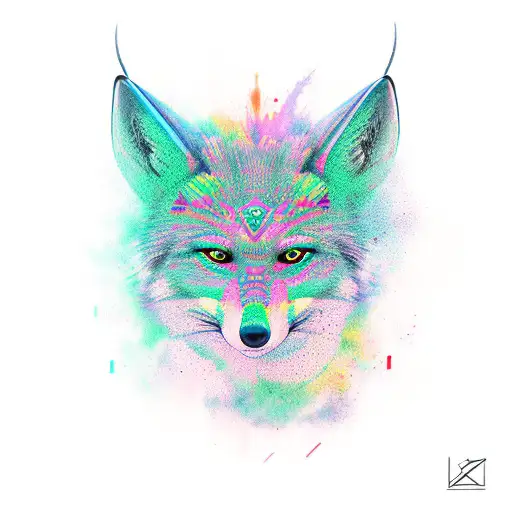 The Jackal tattoo design idea