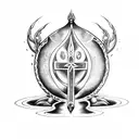 Cauldron of Awen tattoo design idea