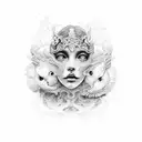 five solae tattoo design idea