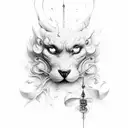 five solae tattoo design idea