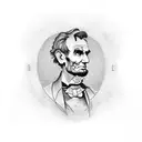 Abraham Lincoln tactical tattoo design idea