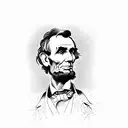 Abraham Lincoln tactical tattoo design idea