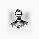 Abraham Lincoln tactical tattoo design idea