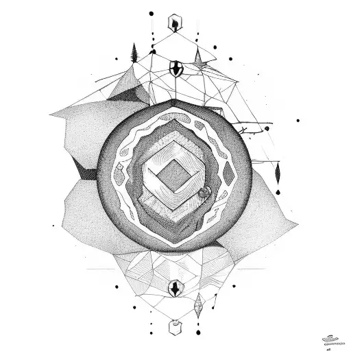 sisyphus tattoo design idea