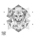 Letering "GINGER" tattoo design idea