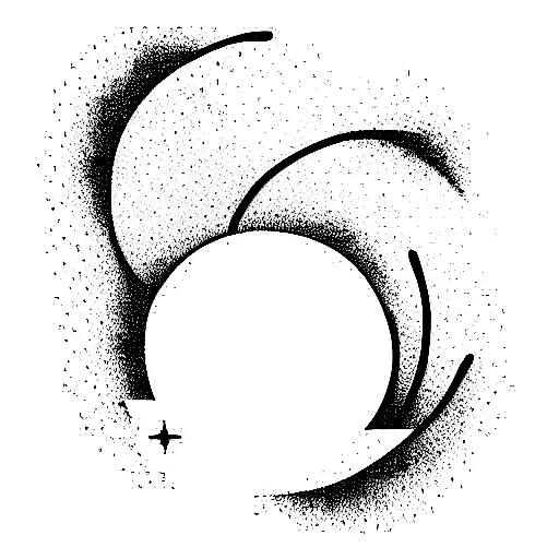 An open door tattoo design idea