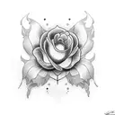 flores tattoo design idea
