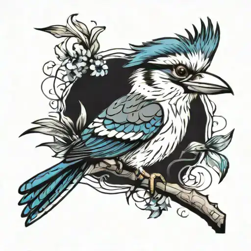 kookaburra tattoo design idea