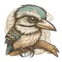kookaburra tattoo design idea