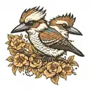 kookaburra tattoo design idea