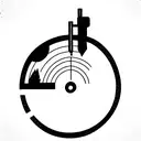 record player tattoo design idea