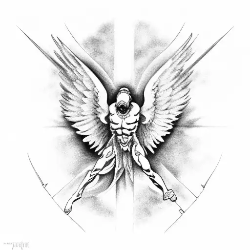 icarus tattoo design idea