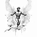icarus tattoo design idea