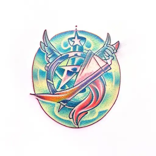 supernatural tattoo design idea