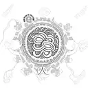 tattoo design with roman numerals for 2021 and a 4 leaf clover tattoo design idea