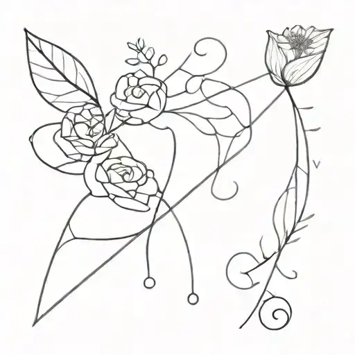 ive Gone through a lot of stress, I want some thing unique that symbolises strength but is girly  tattoo design idea
