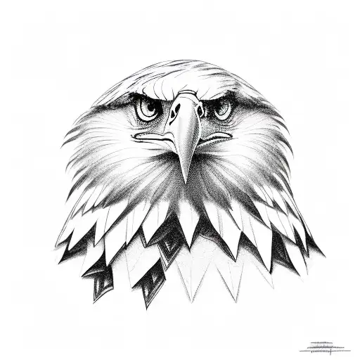 eagle tiger tattoo design idea