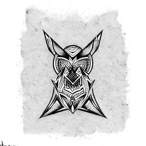Totem tattoo design idea