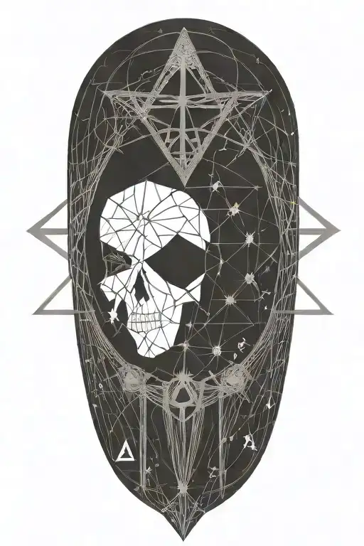 7 hermetic principles subtly incorporated tattoo design idea