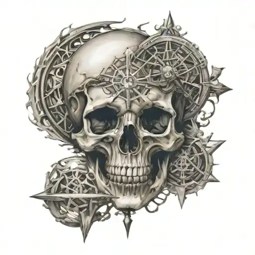 the hermetic principles  tattoo design idea