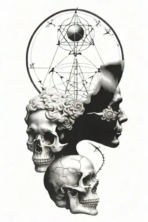 7 hermetic principles  tattoo design idea
